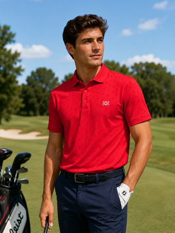 Polo Homme rouge